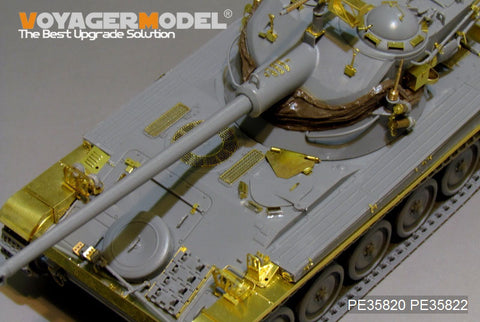 Voyager Model PE35820 1/35 Modern French AMX-13/75 Light Tank Basic Photo-Etched Set (for Takom 2036)