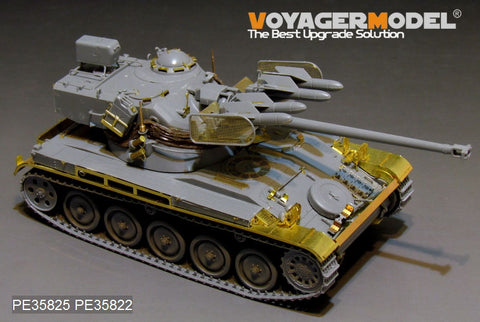 Voyager Model PE35825 1/35 Modern French AMX-13/75 Light Tank & SS-11 Anti-Tank Missile Basic Photo-Etched Set (for Takom 2038)