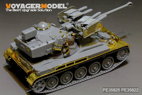 Voyager Model PE35825 1/35 Modern French AMX-13/75 Light Tank & SS-11 Anti-Tank Missile Basic Photo-Etched Set (for Takom 2038)