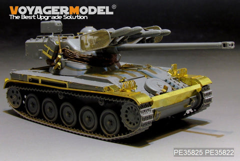 Voyager Model PE35825 1/35 Modern French AMX-13/75 Light Tank & SS-11 Anti-Tank Missile Basic Photo-Etched Set (for Takom 2038)