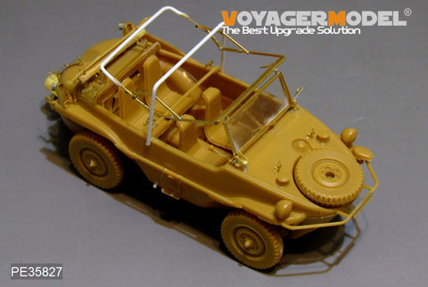 Voyager Model PE35827 1/35 WWII German Schwimmwagen Type 166 Photo-Etched Parts Set (for Hero 35001 / Tamiya)