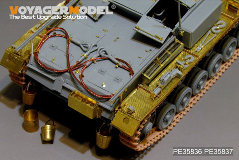 Voyager Model PE35836 1/35 WWII German StuG III Ausf. E Basic Photo-Etched Set (for Dragon 6688)