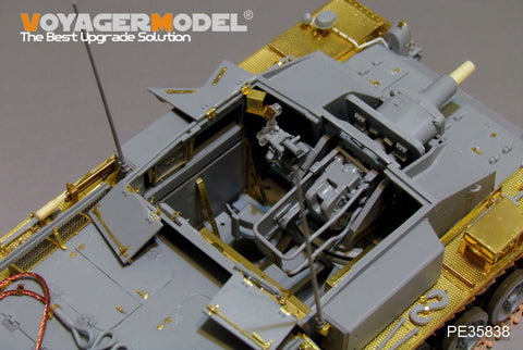 Voyager Model PE35838 1/35 WWII German StuG III Ausf. E Interior Photo-Etched Set (for Dragon 6688)