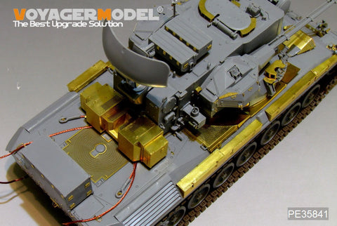 Voyager Model PE35841 1/35 Modern German Gepard A2 Self-Propelled Anti-Aircraft Gun Basic Photo-Etched Set (for Takom 2044)