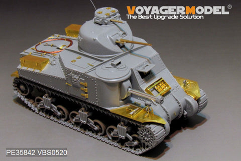 Voyager Model PE35842 1/35 WWII US M3 Lee Medium Tank Basic Photo-Etched Set (for Takom 2085)