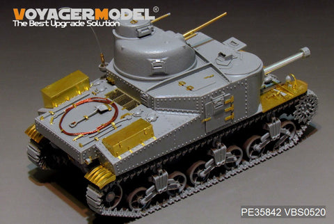 Voyager Model PE35842 1/35 WWII US M3 Lee Medium Tank Basic Photo-Etched Set (for Takom 2085)