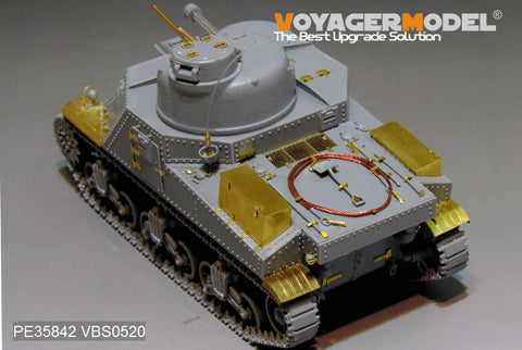 Voyager Model PE35842 1/35 WWII US M3 Lee Medium Tank Basic Photo-Etched Set (for Takom 2085)