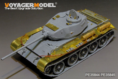 Voyager Model PE35844 1/35 WWII Russian T-44 Medium Tank (Early Version) Basic Photo-Etched Set (for MiniArt 35193)