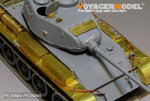 Voyager Model PE35844 1/35 WWII Russian T-44 Medium Tank (Early Version) Basic Photo-Etched Set (for MiniArt 35193)