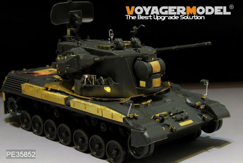 Voyager Model PE35852 1/35 Modern German Gepard A1 Self-Propelled Anti-Aircraft Gun Basic Photo-Etched Set (for Meng Model TS-030)