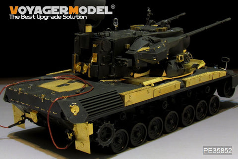 Voyager Model PE35852 1/35 Modern German Gepard A1 Self-Propelled Anti-Aircraft Gun Basic Photo-Etched Set (for Meng Model TS-030)