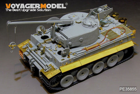 Voyager Model PE35855 1/35 WWII German Berge-Tiger I Basic Photo-Etched Set (for Dragon 6850)
