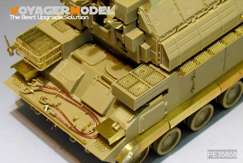 Voyager Model PE35858 1/35 Modern Russian 9K330 Tor-M1 Self-Propelled Air Defense Missile Basic Photo-Etched Set (for Panda PH35008)
