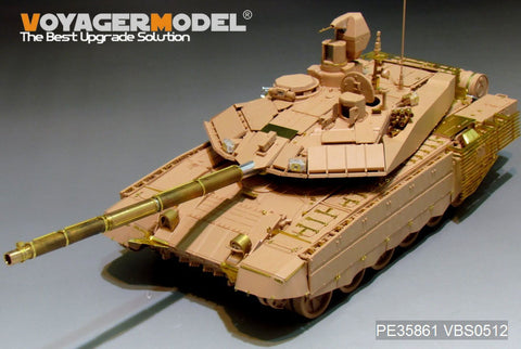 Voyager Model PE35861 1/35 Modern Russian T-90MS Main Battle Tank Basic Photo-Etched Set (for Tiger Model 4612)