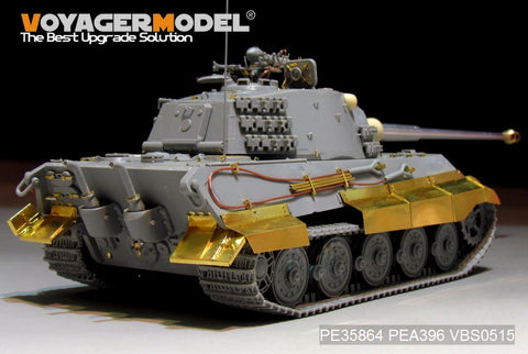 Voyager Model PE35864 1/35 WWII German King Tiger (Latest Production) Photo-Etched Set (for Mig 8500)