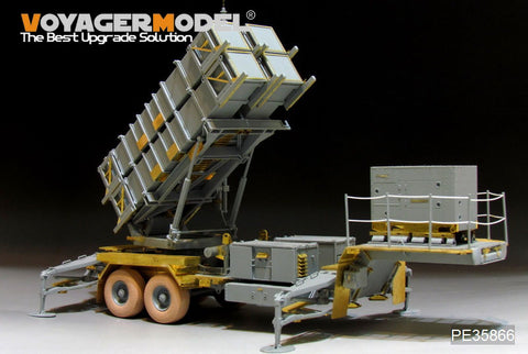Voyager Model PE35866 1/35 Modern US MIM-104C Patriot 1 Missile Launcher Basic Photo-Etched Set (for Dragon 3558)