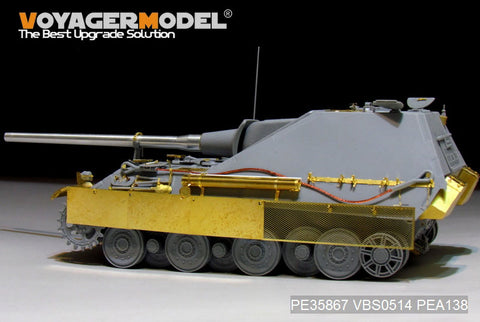 Voyager Model PE35867 1/35 WWII German Jagdpanther II Basic Photo-Etched Set (Amusing 35A011)