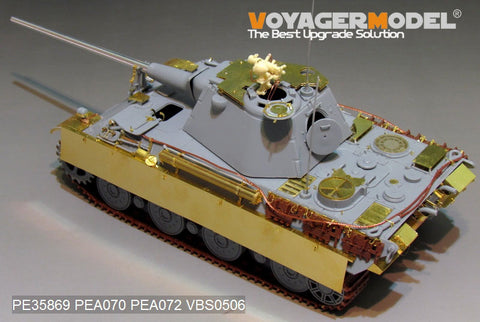 Voyager Model PE35869 1/35 WWII German Panther II Basic Photo-Etched Set (for Amusing 35A018)