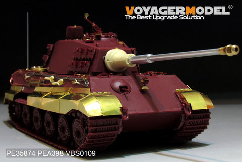 Voyager Model PE35874 1/35 WWII German King Tiger (Henschel Turret) Photo-Etched Set (for Meng TS-031)
