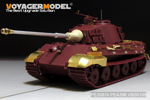Voyager Model PE35874 1/35 WWII German King Tiger (Henschel Turret) Photo-Etched Set (for Meng TS-031)
