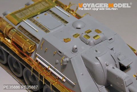 Voyager Model PE35886 1/35 WWII Russian SU-122 Basic Photo-Etched Set (for MiniArt)