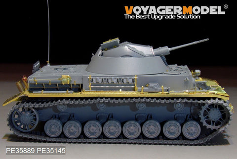 Voyager Model PE35889 1/35 WWII German Flakpanzer IV Kugelblitz Photo-Etched Set (Dragon 6889)