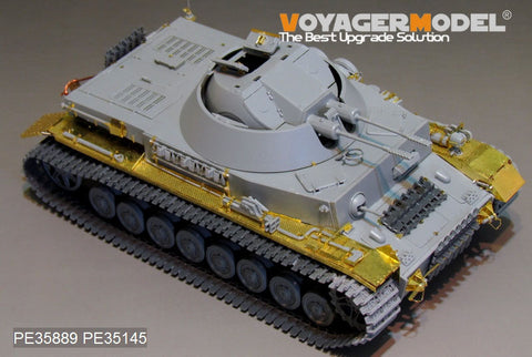 Voyager Model PE35889 1/35 WWII German Flakpanzer IV Kugelblitz Photo-Etched Set (Dragon 6889)