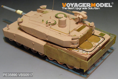 Voyager Model PE35890 1/35 Modern German Leopard 2A4 Revolution 1 Basic Photo-Etched Set (for Tiger 4629)
