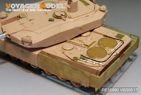 Voyager Model PE35890 1/35 Modern German Leopard 2A4 Revolution 1 Basic Photo-Etched Set (for Tiger 4629)