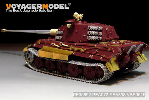 Voyager Model PE35892 1/35 WWII German King Tiger Late-Production Conversion Set (for Meng TS-031)