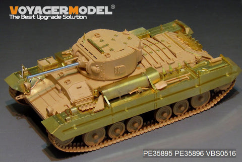 Voyager Model PE35895 1/35 WWII British Valentine Mk.II/IV Basic Photo-Etched Set (for Tamiya 35352)