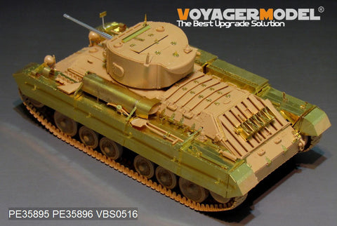 Voyager Model PE35895 1/35 WWII British Valentine Mk.II/IV Basic Photo-Etched Set (for Tamiya 35352)
