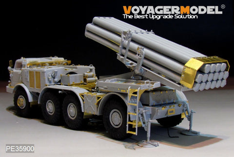 Voyager Model PE35900 1/35 Modern Russian BM-27 Uragan MLRS Basic Photo-Etched Set (for Trumpeter 01026)