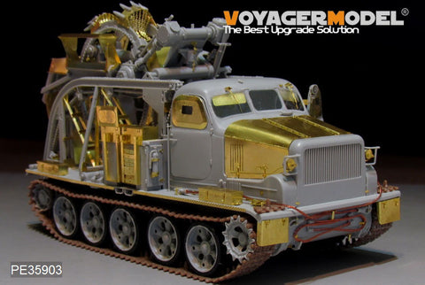 Voyager Model PE35903 1/35 Modern Russian BTM-3 High-Speed Trenching Vehicle Photo-Etched Set (for Trumpeter 09502)
