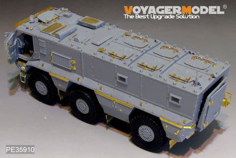 Voyager Model PE35910 1/35 Modern Russian KamAZ-63968 Typhoon-K MRAP Basic Photo-Etched Set (for Takom 2082)