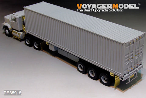 Voyager Model PE35915 1/35 Modern US M915 Tractor/M872 Trailer Basic Photo-Etched Set (Trumpeter 01015)