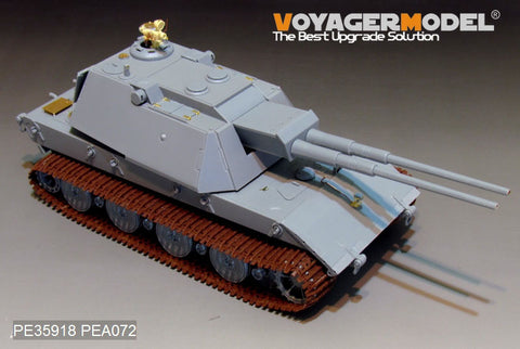 Voyager Model PE35918 1/35 WWII German E-100 Heavy Tank/Anti-Aircraft Variant Photo-Etched Set (for Amusing 35A015/016)