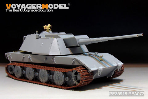 Voyager Model PE35918 1/35 WWII German E-100 Heavy Tank/Anti-Aircraft Variant Photo-Etched Set (for Amusing 35A015/016)