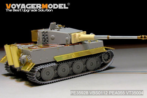 Voyager Model PE35928 1/35 WWII German Tiger I Late Production Photo-Etched Set (for Trumpeter 09540)