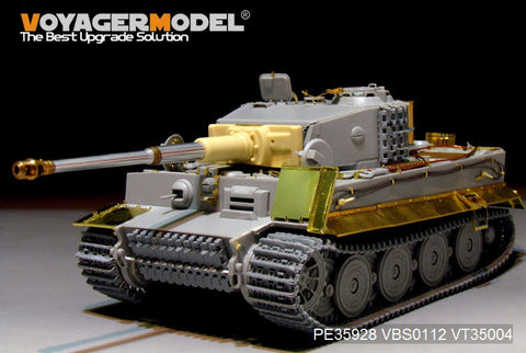 Voyager Model PE35928 1/35 WWII German Tiger I Late Production Photo-Etched Set (for Trumpeter 09540)