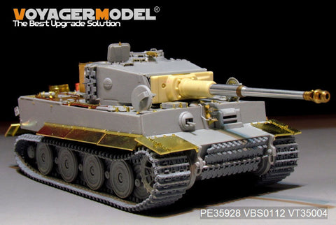 Voyager Model PE35928 1/35 WWII German Tiger I Late Production Photo-Etched Set (for Trumpeter 09540)