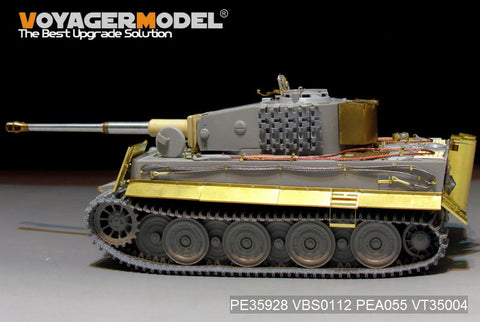 Voyager Model PE35928 1/35 WWII German Tiger I Late Production Photo-Etched Set (for Trumpeter 09540)