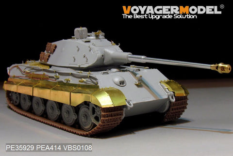 Voyager Model PE35929 1/35 WWII German King Tiger (Porsche Turret) Photo-Etched Set (for HobbyBoss 84530)