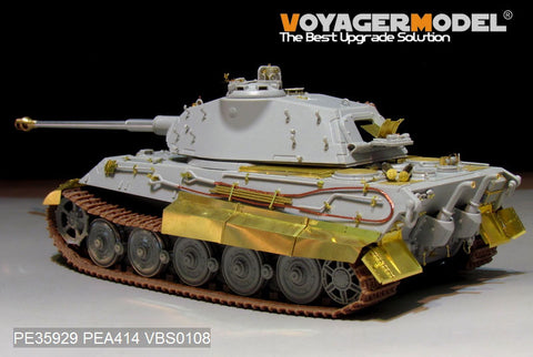 Voyager Model PE35929 1/35 WWII German King Tiger (Porsche Turret) Photo-Etched Set (for HobbyBoss 84530)