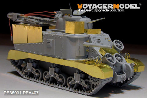 Voyager Model PE35931 1/35 WWII US M31 Recovery Vehicle Photo-Etched Set (for Takom 2110)