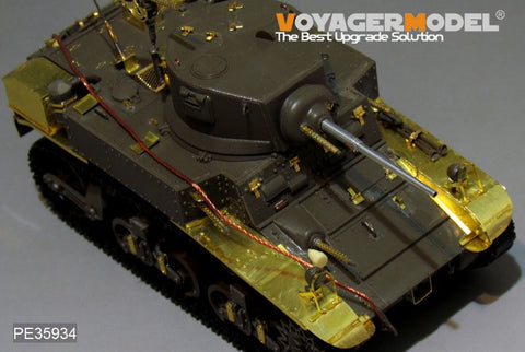 Voyager Model PE35934 1/35 WWII US M3 Stuart Light Tank Basic Set (includes gun barrel and antenna base) (for Tamiya 35360)