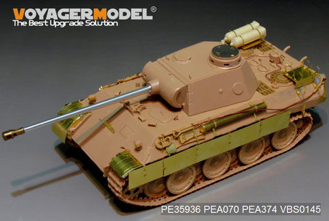 Voyager Model PE35936 1/35 WWII German Panther Ausf. D with Charcoal Gas Fuel Tank - Basic (for MENG TS-038)