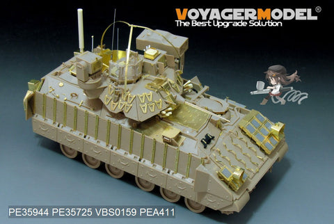 Voyager Model PE35944 1/35 Current US Army M3A3 Bradley CFV Basic Set (Smoke Discharger Included) (KINETIC K61014/ OROCHI IM001 IM002)