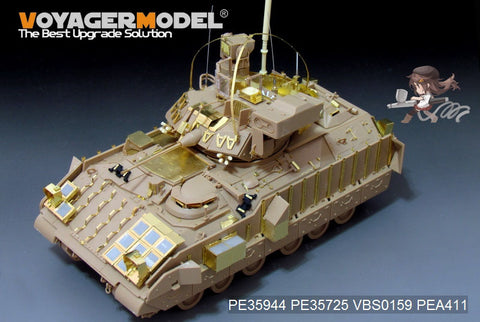 Voyager Model PE35944 1/35 Current US Army M3A3 Bradley CFV Basic Set (Smoke Discharger Included) (KINETIC K61014/ OROCHI IM001 IM002)