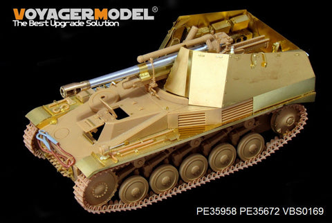 Voyager Model PE35958 1/35 WWII German Self-Propelled Howitzer "Wespe" Basic Set (Tamiya 35200, 35358)